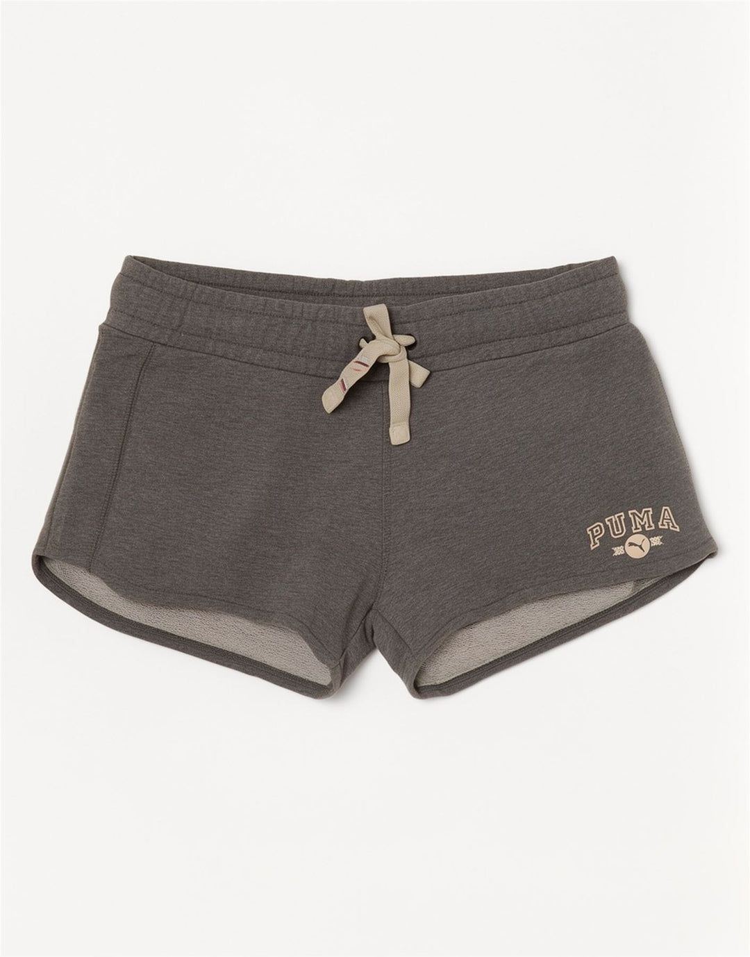 Puma Short de sport pour femme UK 14 Large W32 Gris