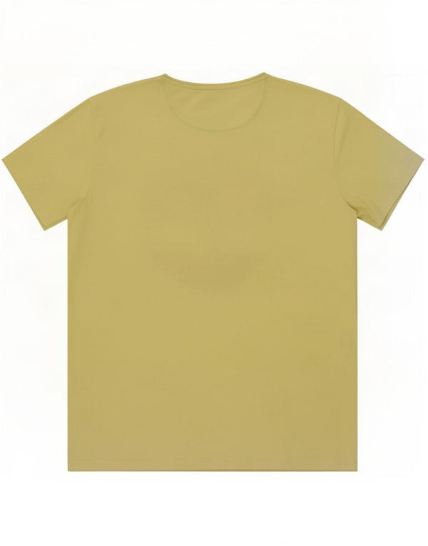 Timberland T-Shirt Graphique Top XL Homme Jaune Coton