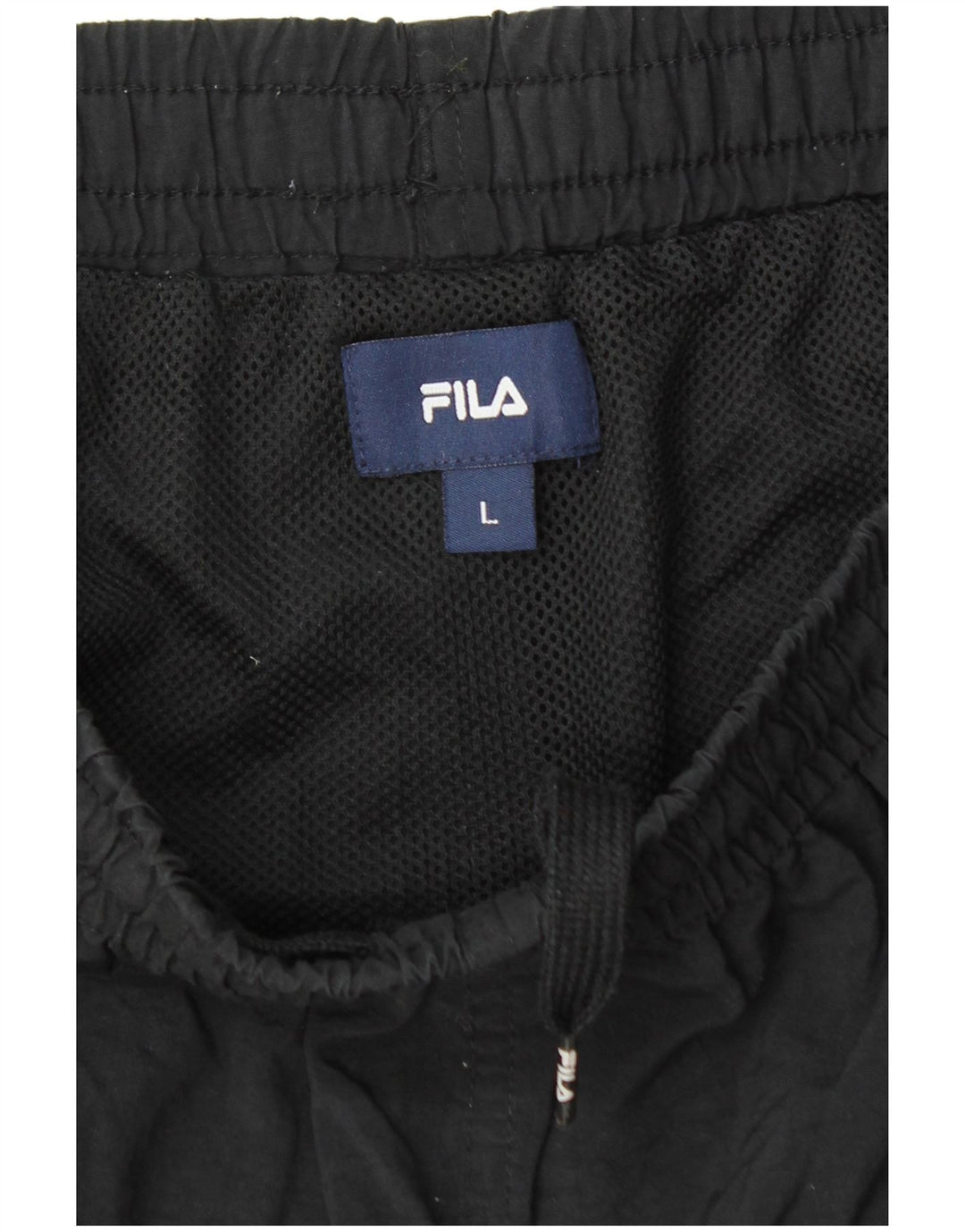 Fila Short de Sport Homme Large Noir Colourblock Polyamide