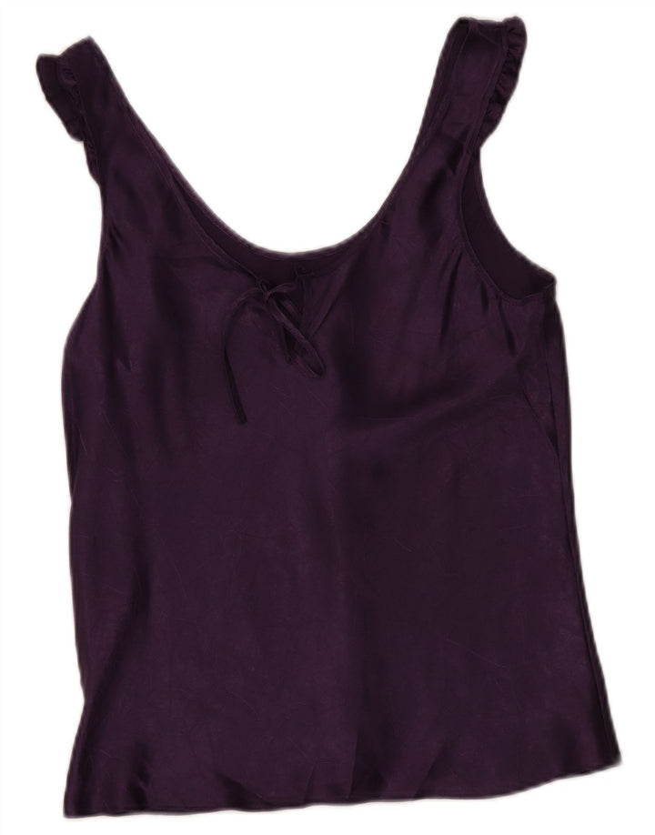 Marks & Spencer Débardeur pour femme UK 14 Violet moyen Polyester
