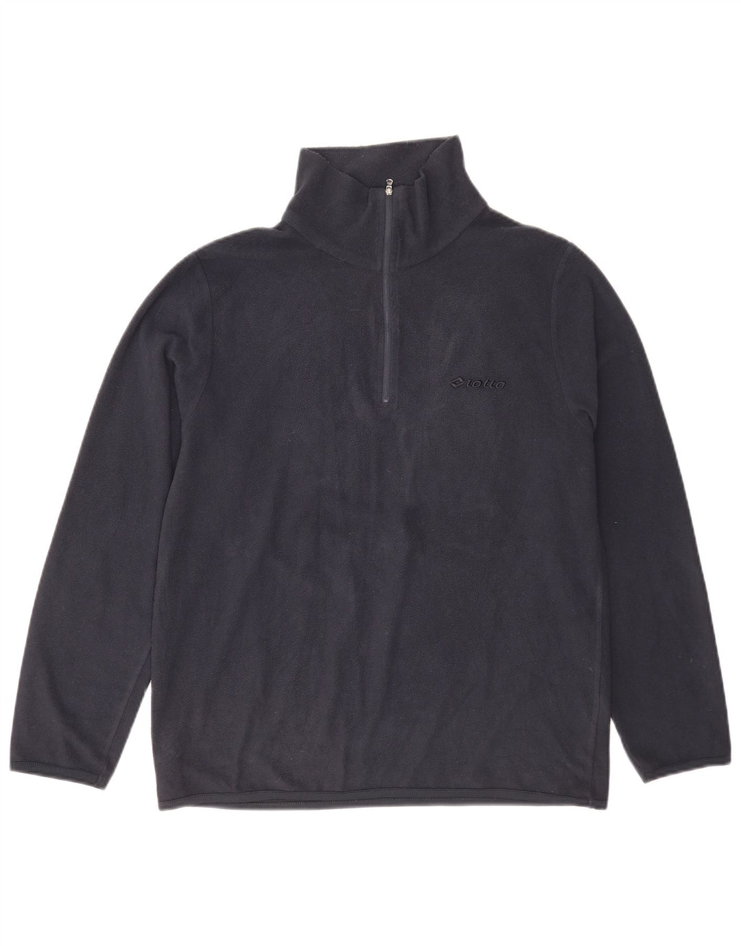 Lotto Pull Polaire Col Zippé Homme Bleu Marine Moyen Polyester