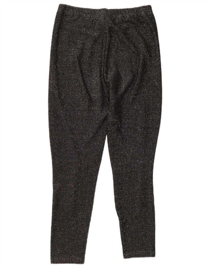 Meico Legging Femme IT 42 Moyen Noir Moucheté Polyacrylique