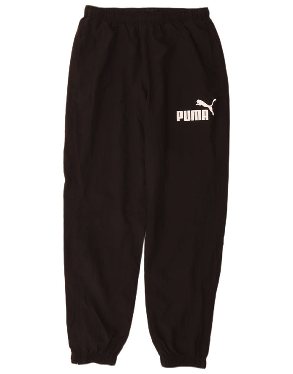 Puma Pantalon de Survêtement Graphique Homme Noir Moyen Polyester