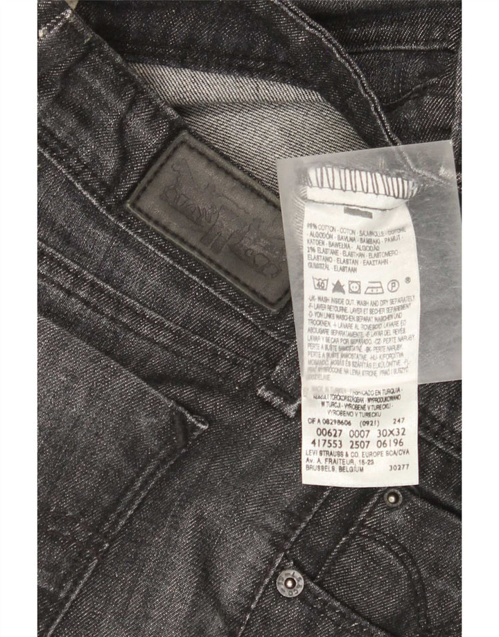 Levi's Jean Droit 627 Femme W30 L29 Gris Coton