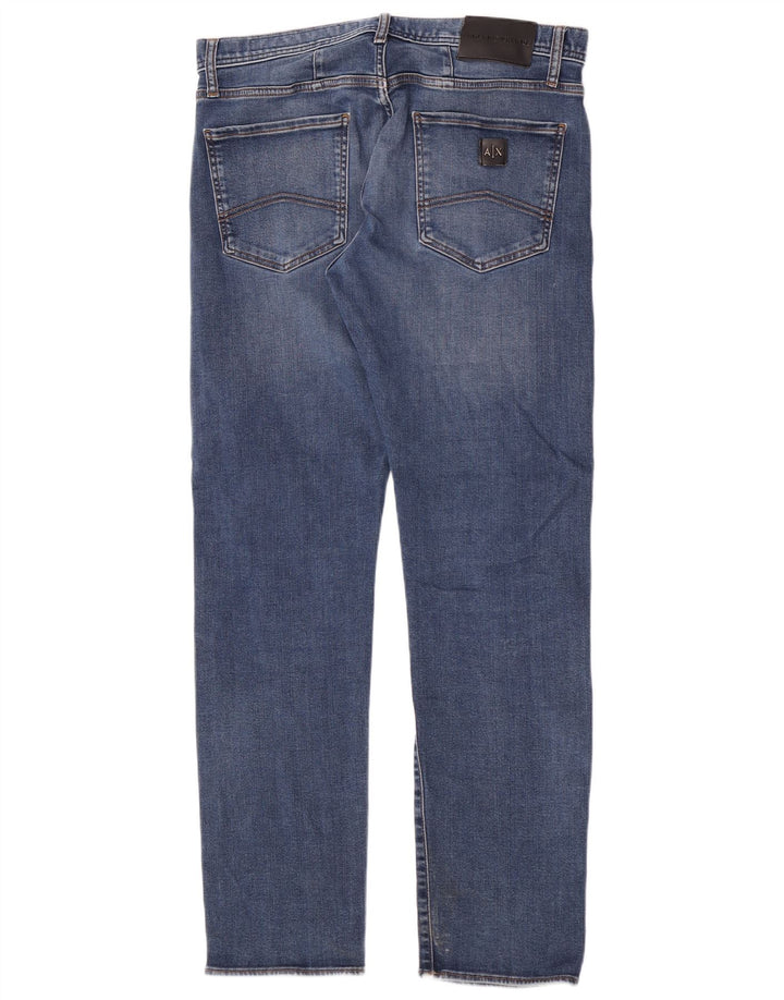 Armani Exchange Jean Slim Homme W34 L32 Bleu