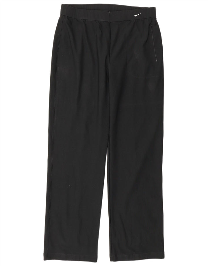 Nike Pantalon de survêtement pour femme US 12/14 Large Noir Polyester