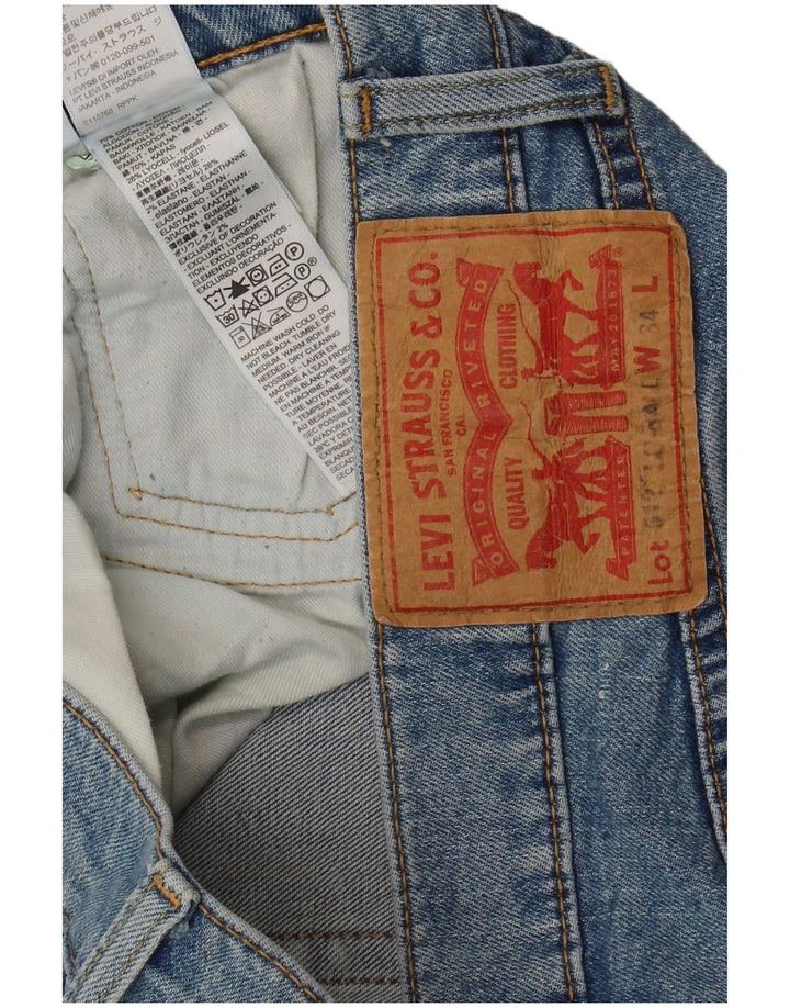 Levi's Jean 512 Slim Fuselé Homme W34 L32 Bleu Coton