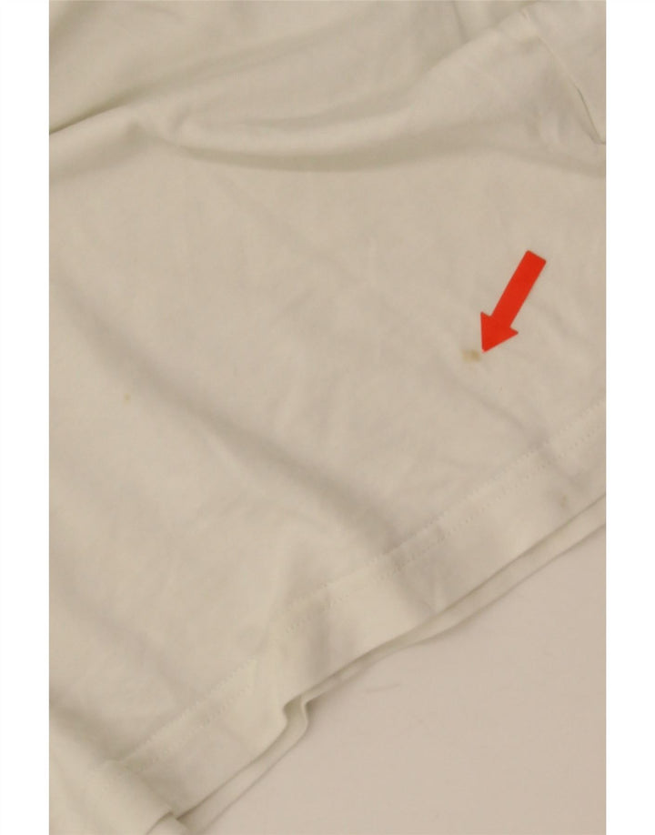 Puma T-Shirt Homme Blanc Large Coton
