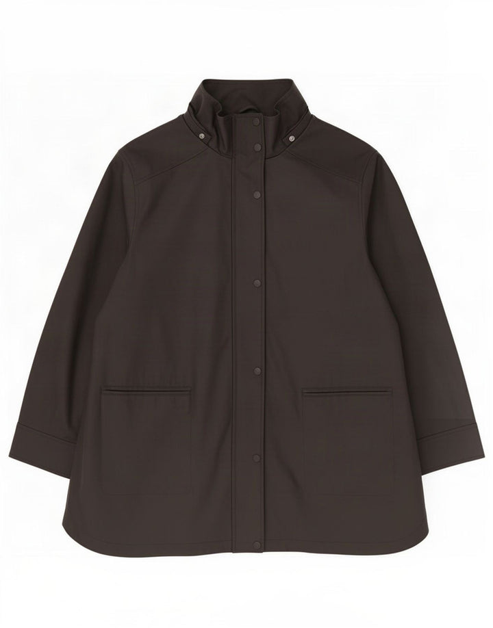 John Lewis Veste coupe-vent pour femme UK 18 XL Noir Polyuréthane