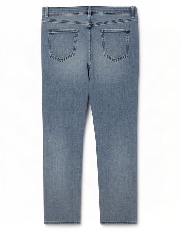 Marks & Spencer Jean slim coupe décontractée pour femme UK 16 Large W34 L27 Bleu