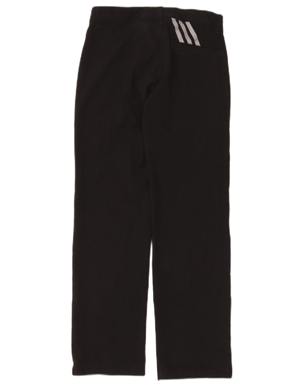 Adidas Pantalon Chino Droit Garçon 11-12 Ans Moyen W26 L26 Noir