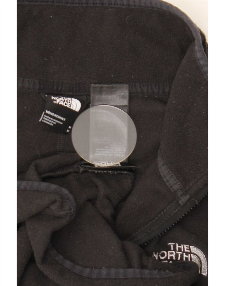 The North Face Pull polaire à col zippé pour homme Noir moyen Polyester