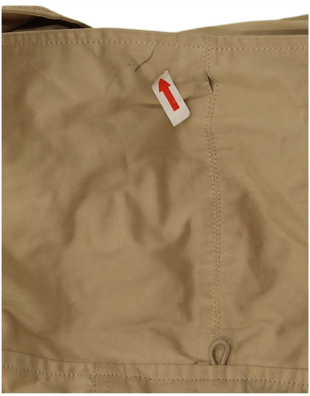 Zara Parka à capuche pour femme UK 16 Large Beige