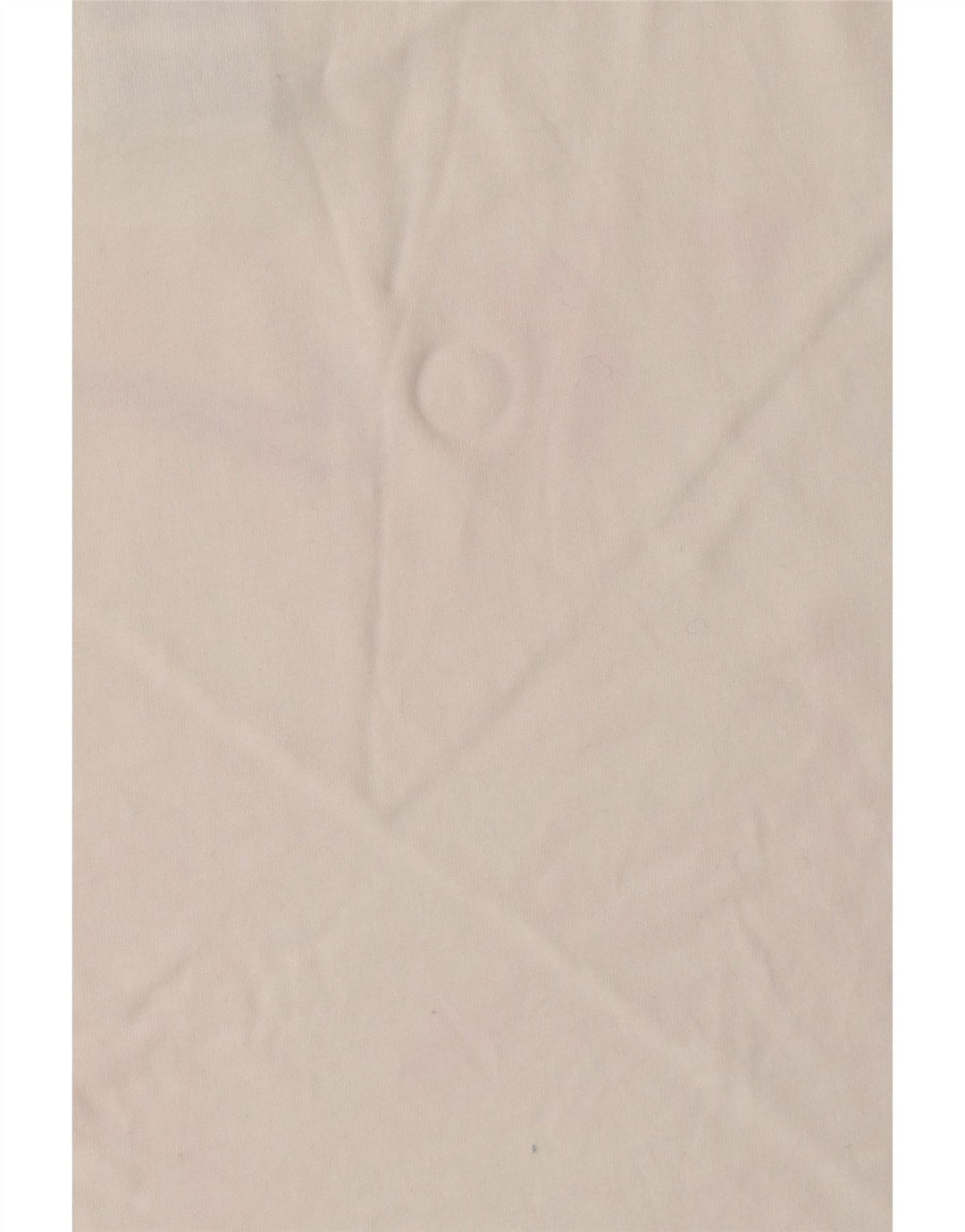 NIKE T-shirt court coupe ample pour femme UK 10 petit coton blanc