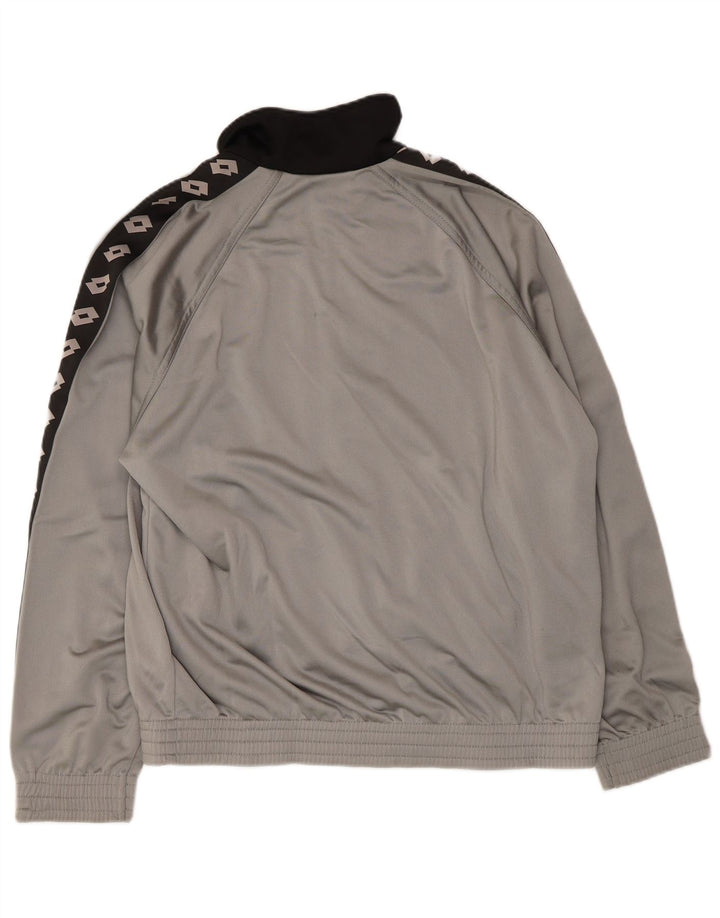 Lotto Veste de Survêtement Graphique Homme Gris Moyen Colourblock