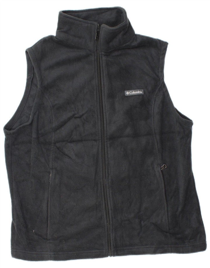 COLUMBIA Gilet Polaire Femme UK 18 XL Noir Polyester