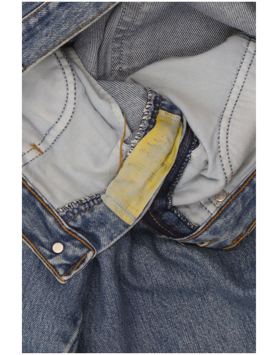 WRANGLER Jean droit homme W28 L30 bleu coton