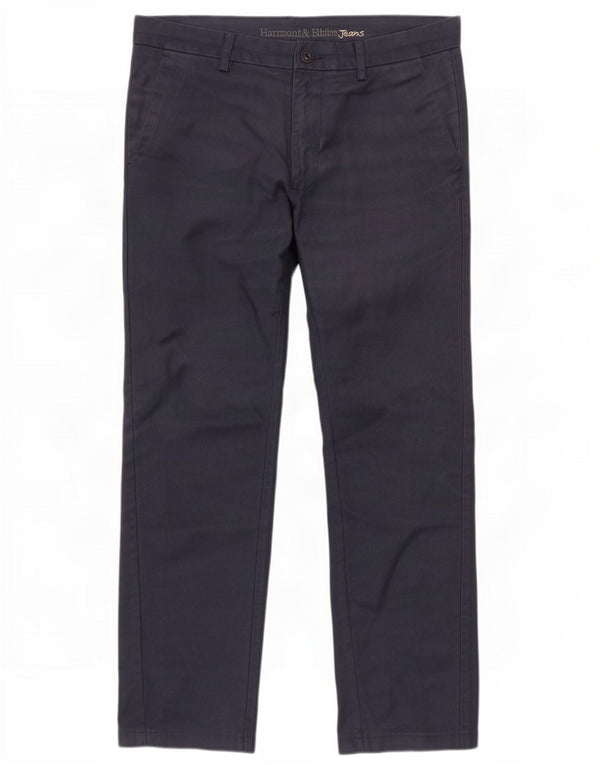 Harmont & Blaine Pantalon Chino Droit Homme IT 46 Small W32 L29 Bleu Marine