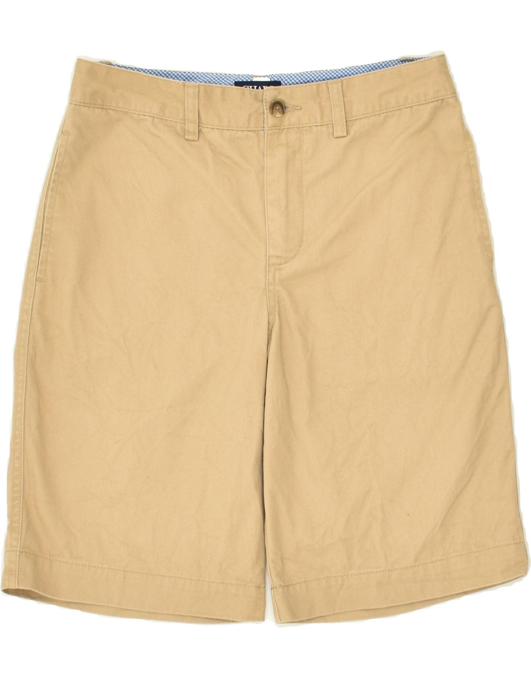 CHAPS Boys Chino Shorts 13-14 Years W27  Beige Cotton | Vintage Chaps | Thrift | Second-Hand Chaps | Used Clothing | Messina Hembry 