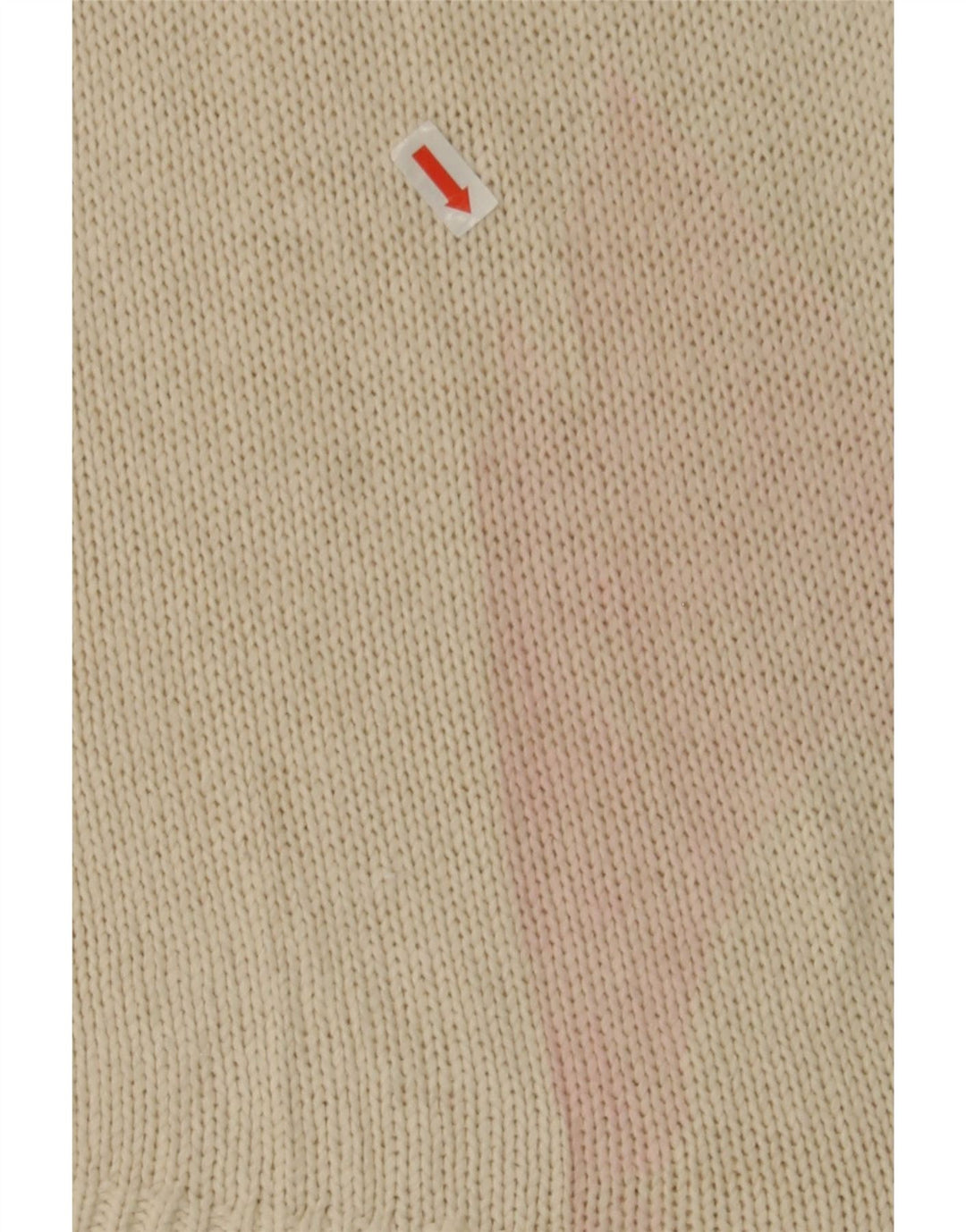 CHAPS Womens Boat Neck Jumper Sweater UK 14 Medium Off White Fair Isle Vintage Chaps and Second-Hand Chaps from Messina Hembry 