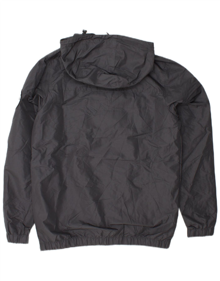 ELLESSE Veste de pluie à capuche pour homme UK 36 Small Gris