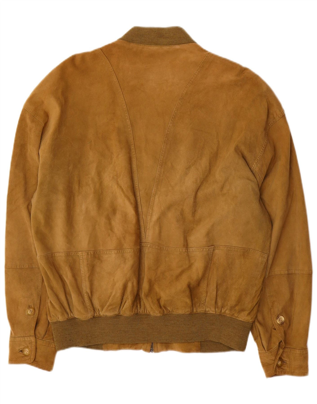 Cerruti 1881 Blouson Bomber En Daim Pour Homme IT 50 Large Marron