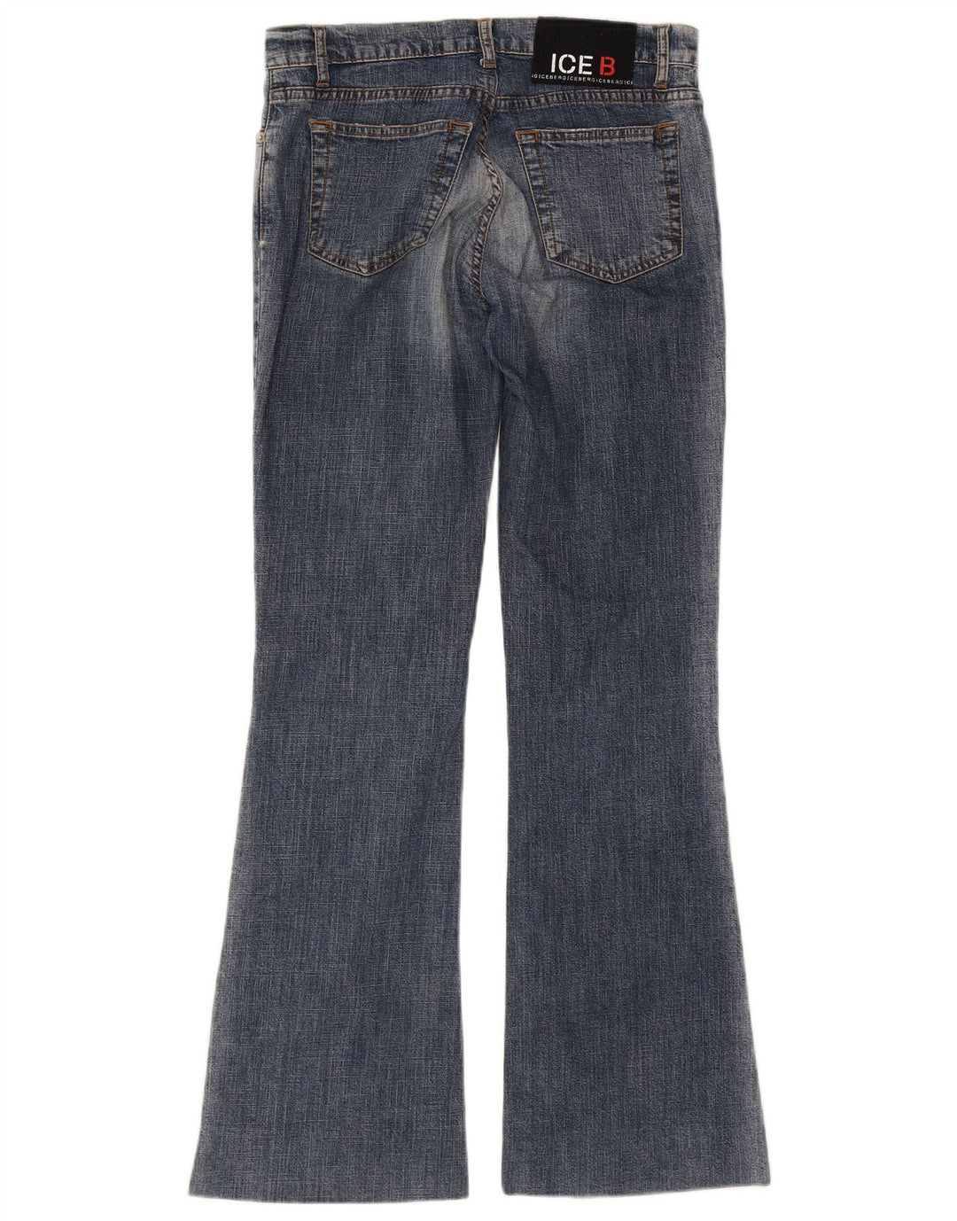 Iceberg Jean évasé Femme W30 L30 Bleu