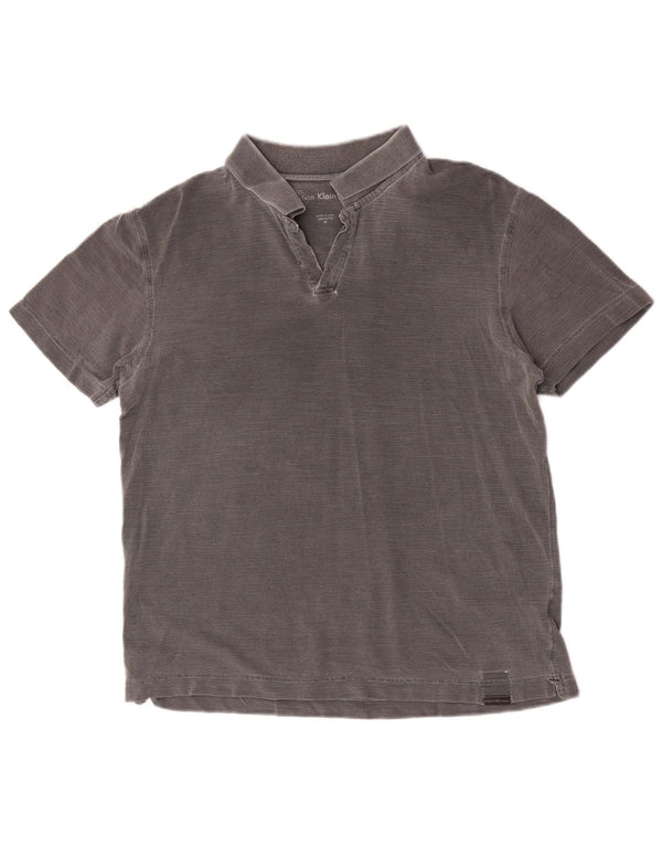 Calvin Klein Jeans Polo Homme Gris Moyen Coton