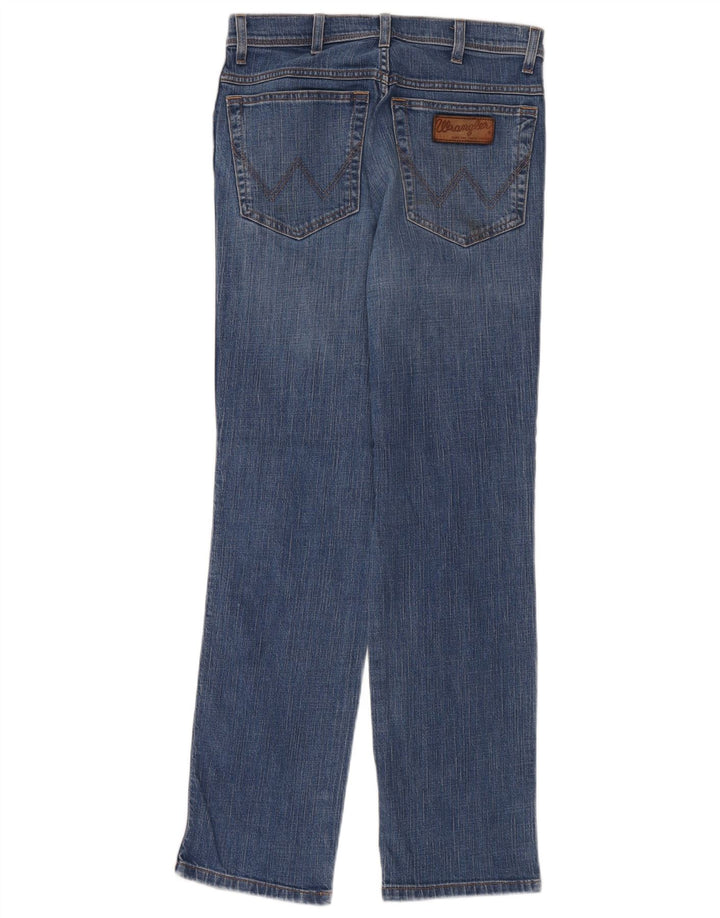 Wrangler Jean Droit Stretch Texas Homme W30 L32 Bleu Coton