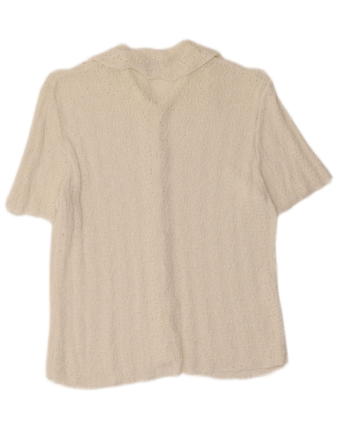 Marks & Spencer Chemisier à manches courtes pour femme UK 12 Medium Off White