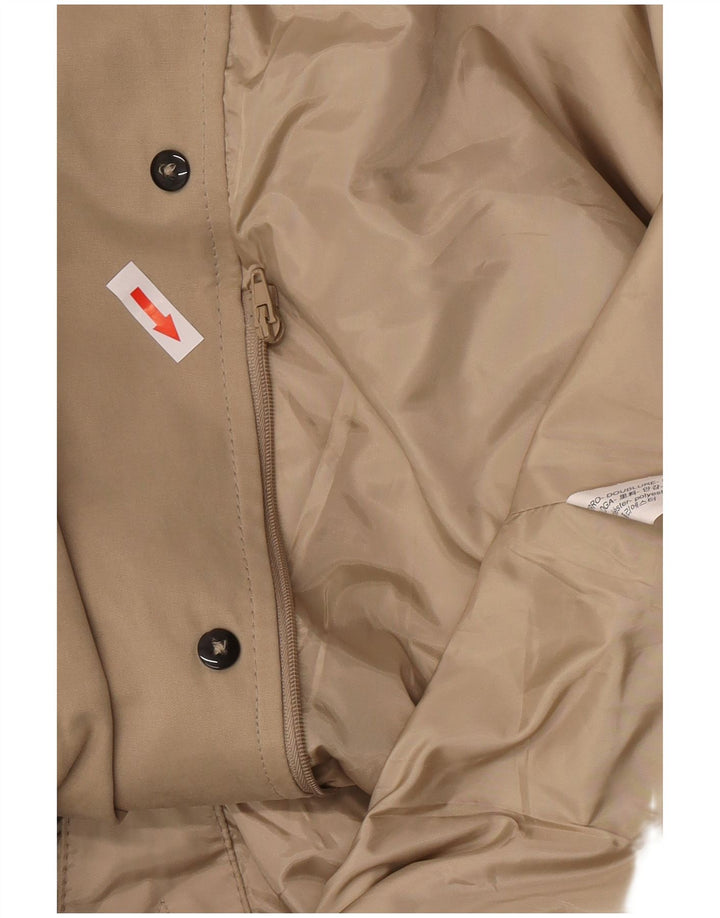 Zara Trench Homme UK 38 Polyester Beige Moyen