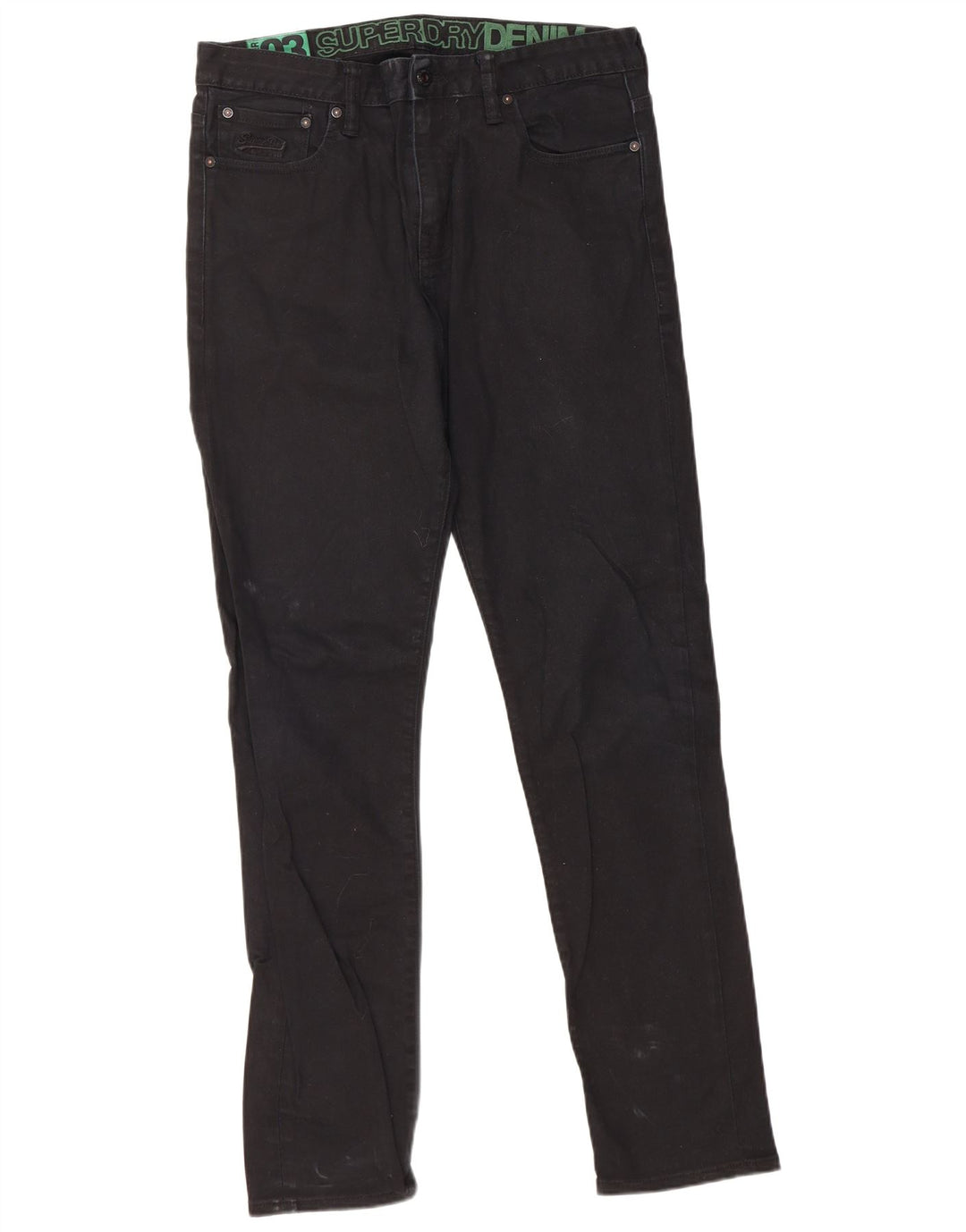 Superdry Jean Slim W34 L34 Homme Noir Coton