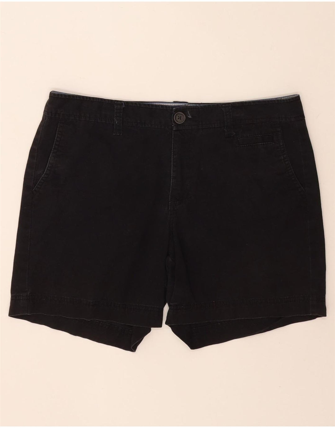 DOCKERS Womens Casual Shorts US 10 Large W34  Black Elastane Vintage Dockers and Second-Hand Dockers from Messina Hembry 