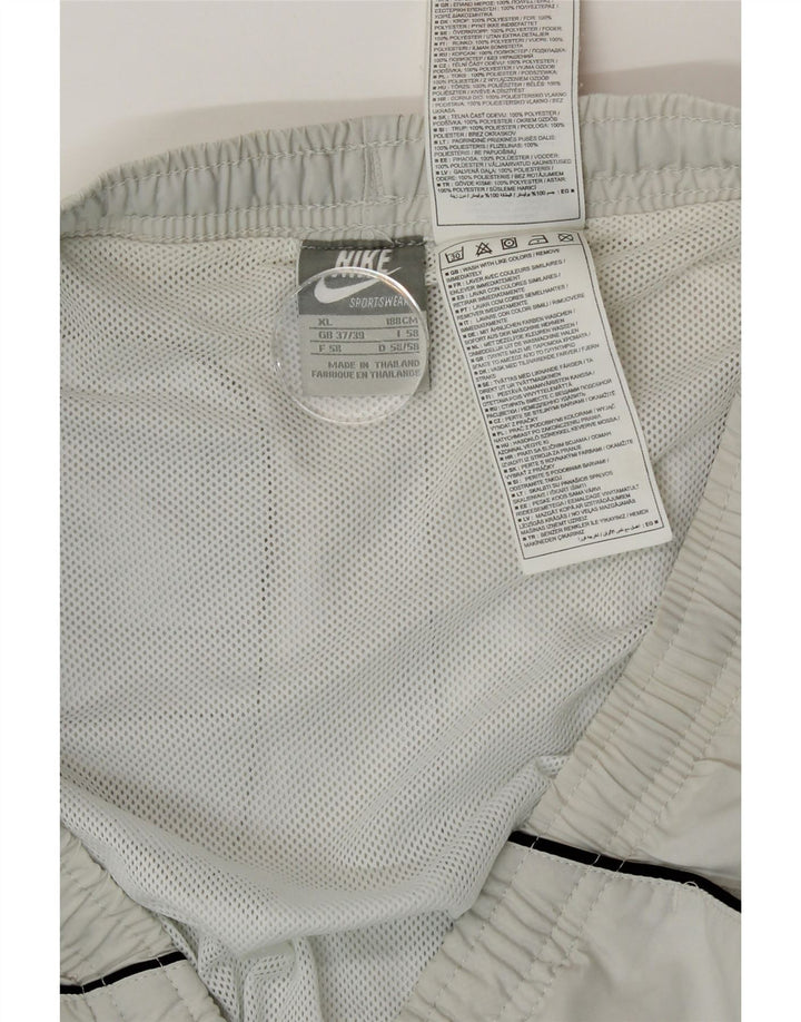 Nike Short de sport pour homme XL Blanc cassé Polyester