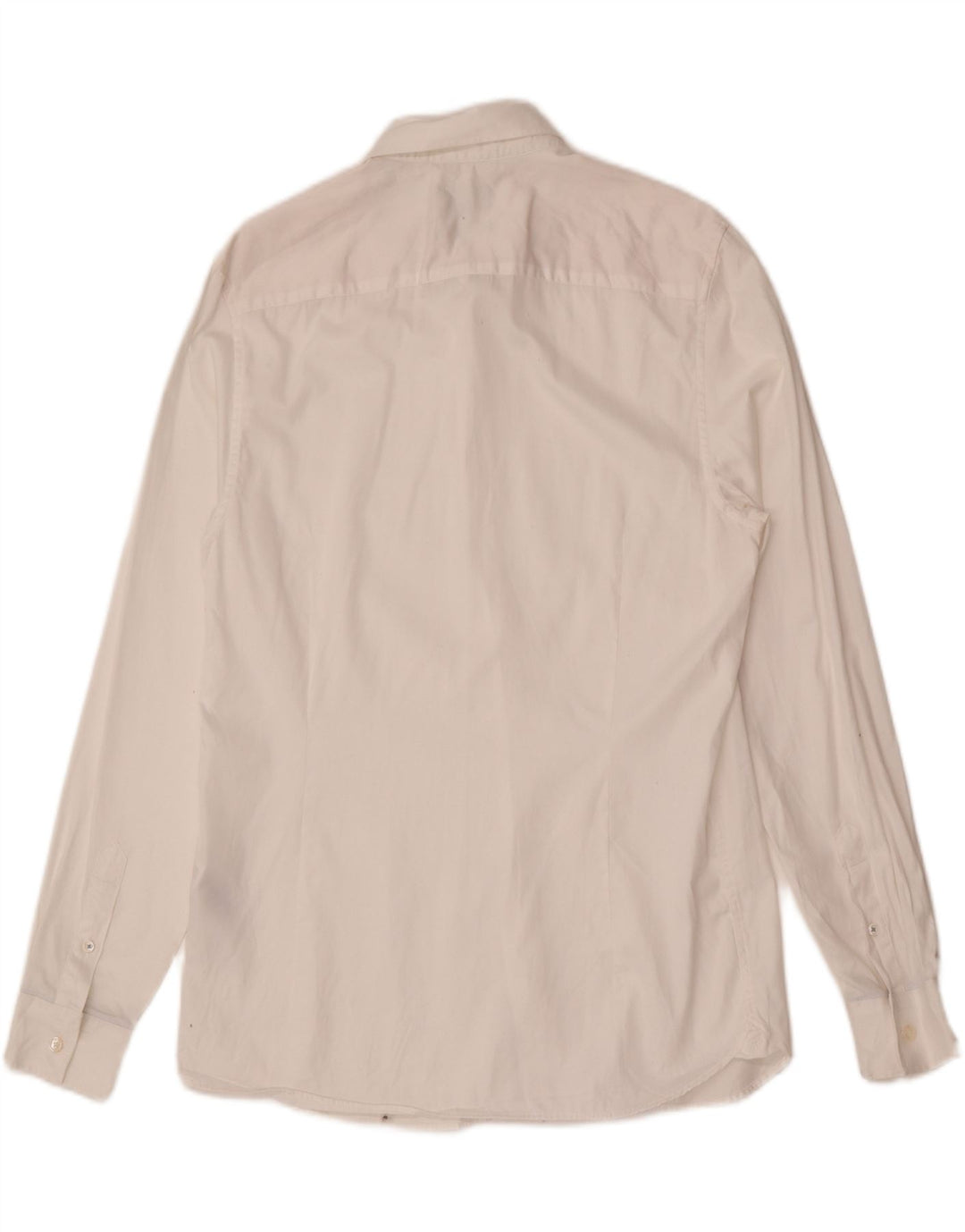 Ted Baker Chemise Slim Fit pour Homme Taille 4 Grand Coton Blanc