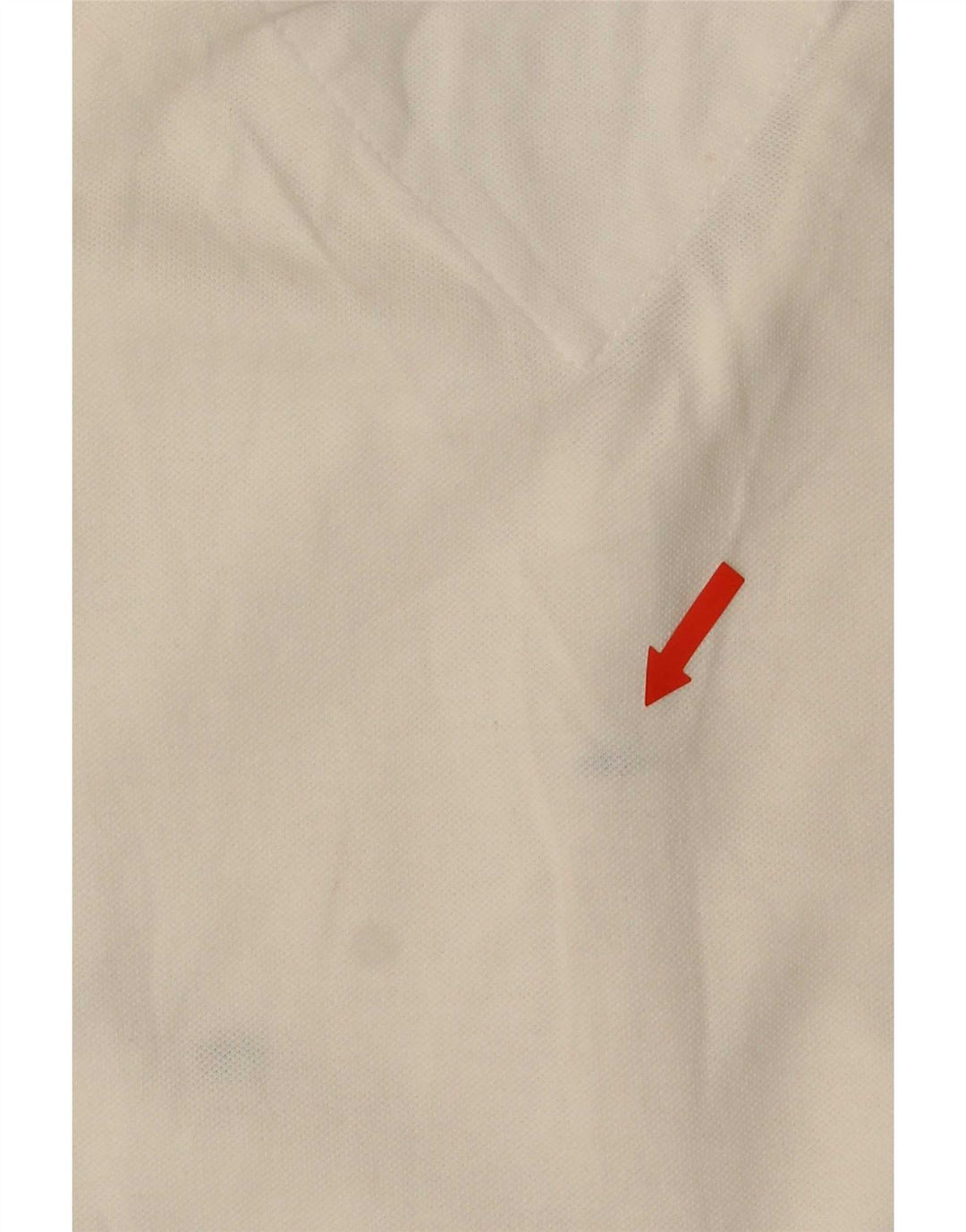 Tommy Hilfiger Polo Femme UK 12 Coton Blanc Moyen