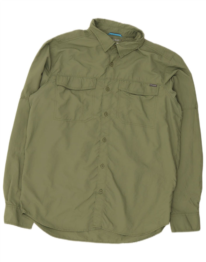 Columbia Chemise Omni-Shade Homme Kaki Moyen