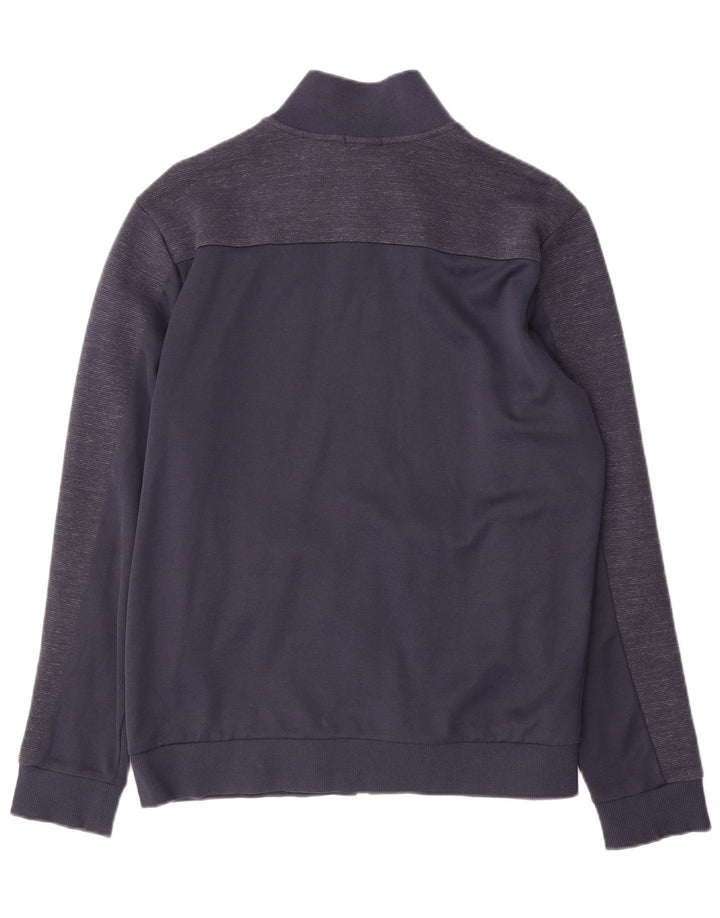 Hugo Boss Veste de survêtement coupe régulière pour femme UK 16 Large Bleu marine