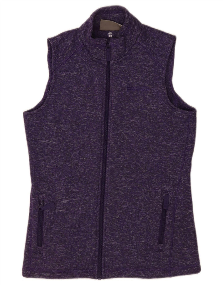 Mountain Warehouse Veste de survêtement pour femme UK 10 Petit Violet Moucheté
