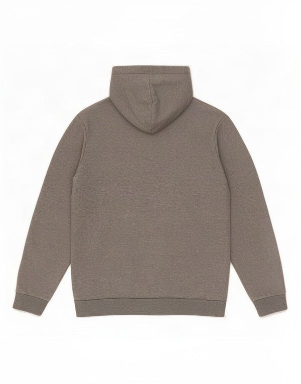 Puma Pull à Capuche Homme Gris Moyen Moucheté Coton