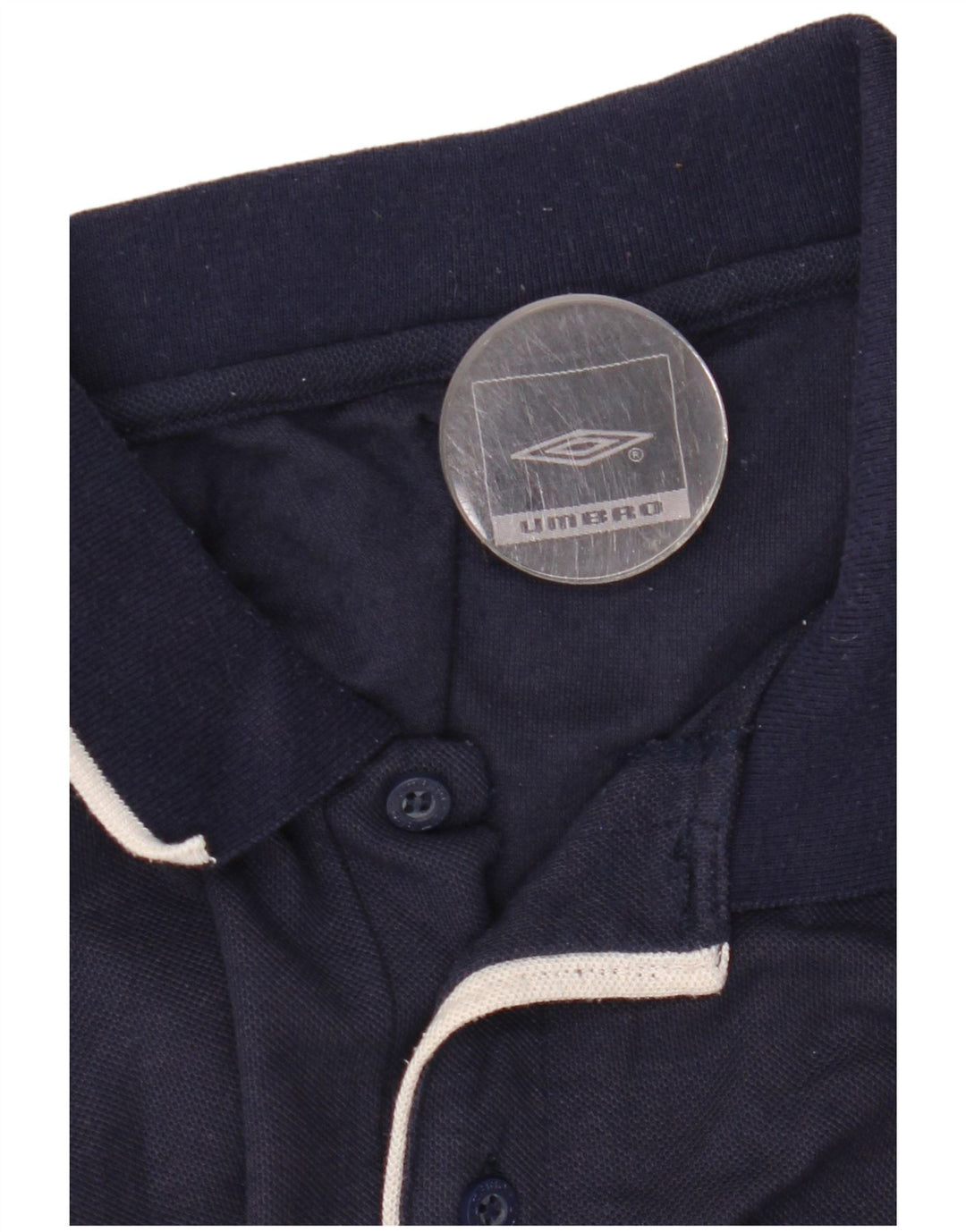 Umbro Polo Homme 2XL Bleu Marine Polyester