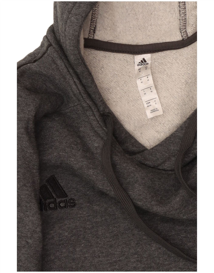 ADIDAS Pull à capuche pour homme Gris moyen