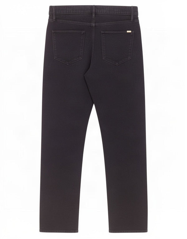 Marks & Spencer Pantalon décontracté droit pour homme W34 L31 Bleu marine Coton