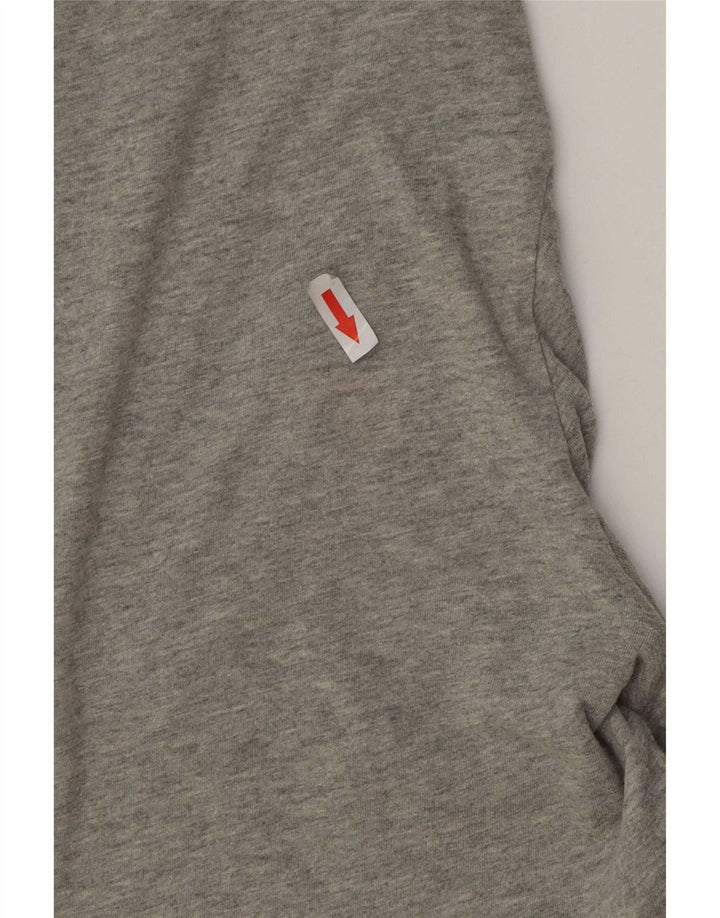 Tommy Hilfiger T-Shirt Homme Haut Large Gris Coton