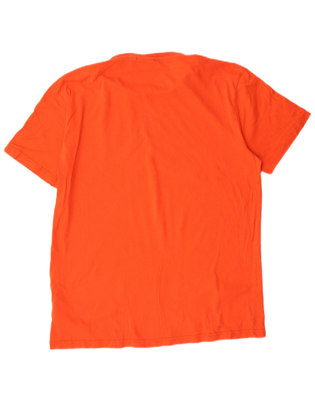 NAPAPIJRI T-Shirt Homme Haut Large Orange Coton