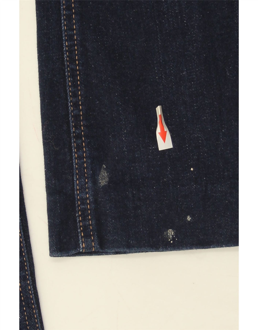 Zara Jeans Bootcut Femme EU 38 Small W28 L29 Bleu Marine Coton