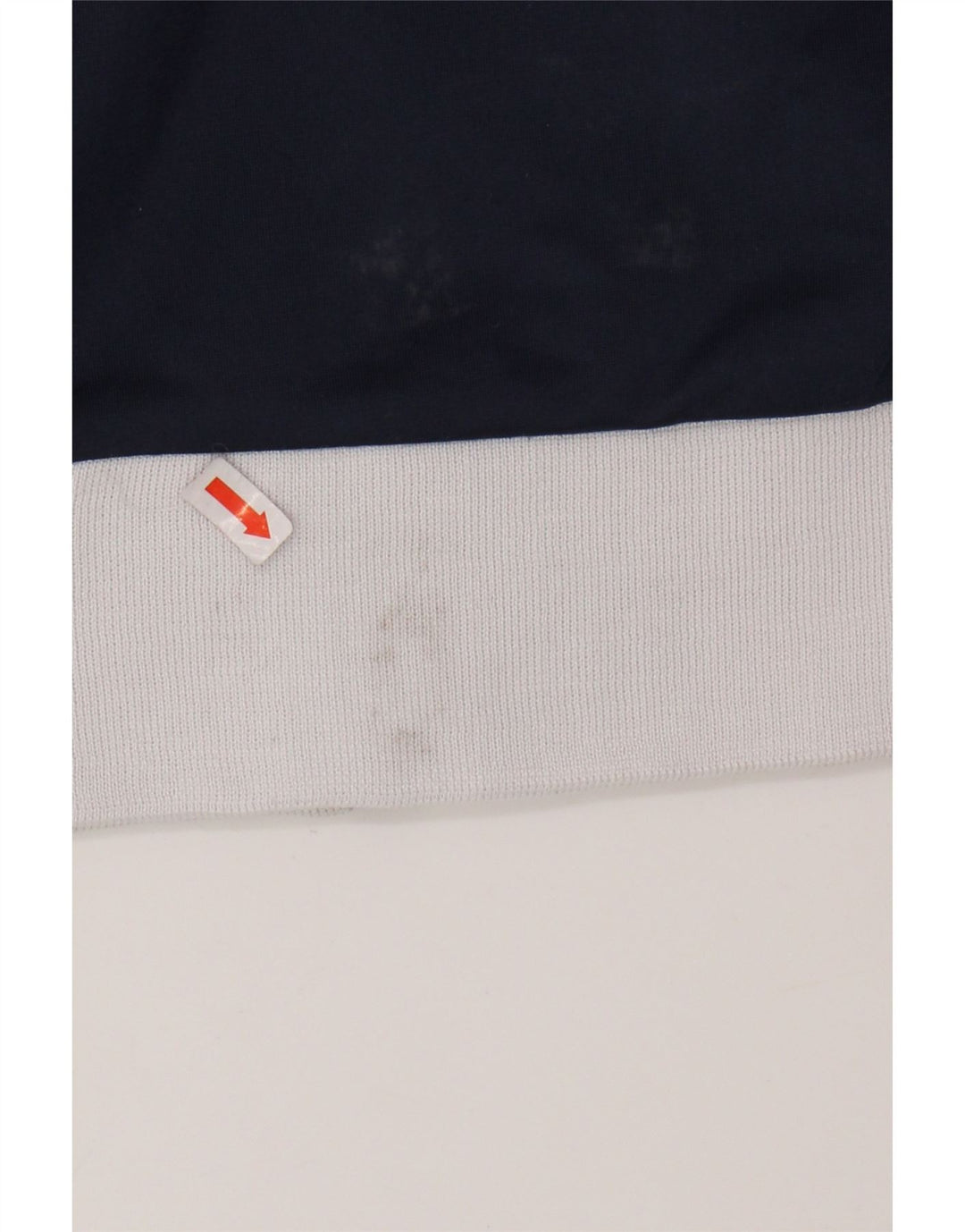 ASICS Veste de survêtement pour homme Small Bleu marine Colorblock Polyester