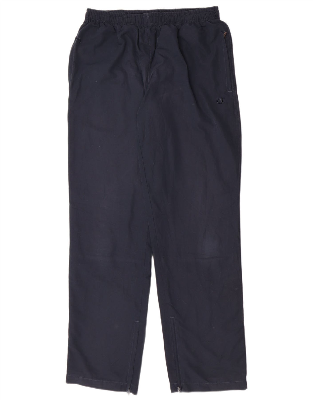 Champion Pantalon De Survêtement Femme UK 12 Medium Bleu Marine Polyester