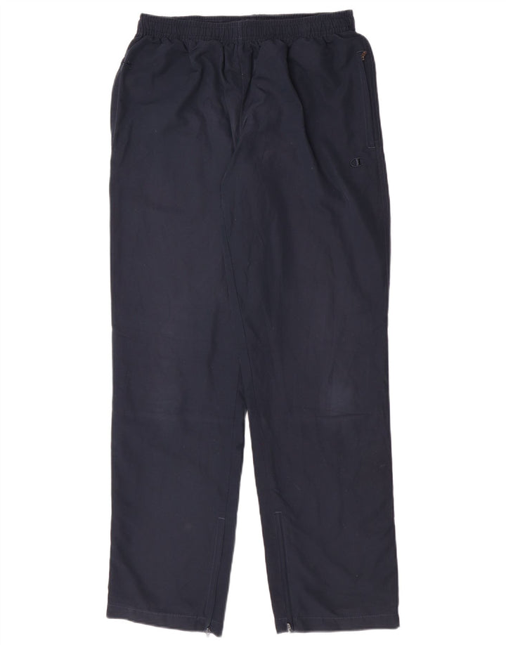 Champion Pantalon De Survêtement Femme UK 12 Medium Bleu Marine Polyester