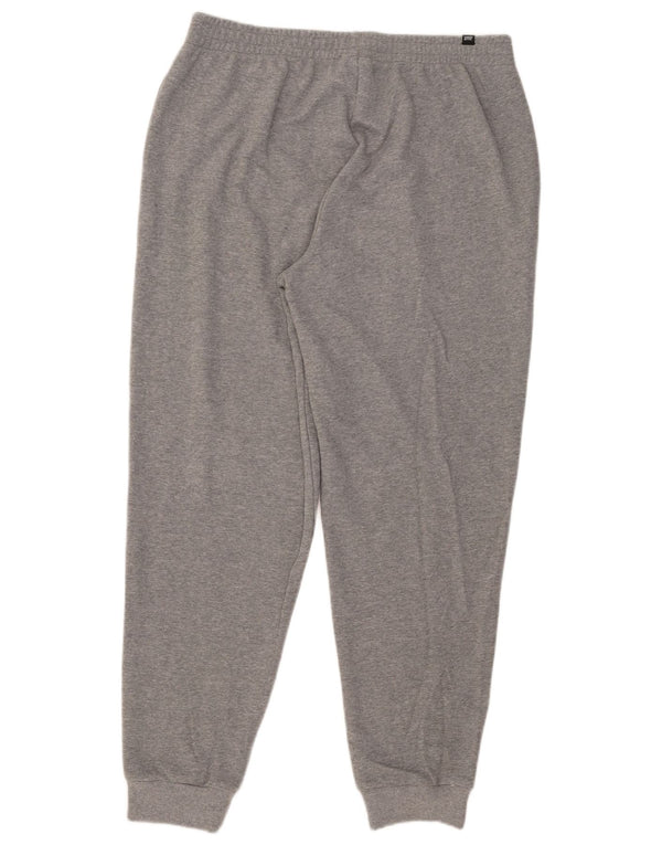 Puma Pantalon de Survêtement Graphique Joggers XL Homme Gris Moucheté Coton